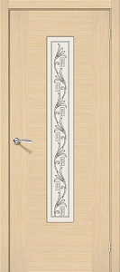 Товар Межкомнатная дверь Рондо Ф-22 БелДуб BR804