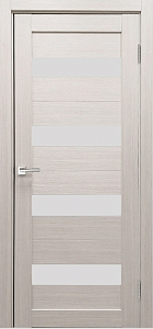 Товар Межкомнатная дверь Легенда X-8 тон Белая лиственница Остекление Сатинат белое