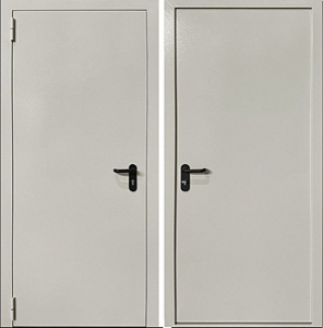 Товар Дверь Скамбио Порте Противопожарная EL-60 RAL7035 DIS007180