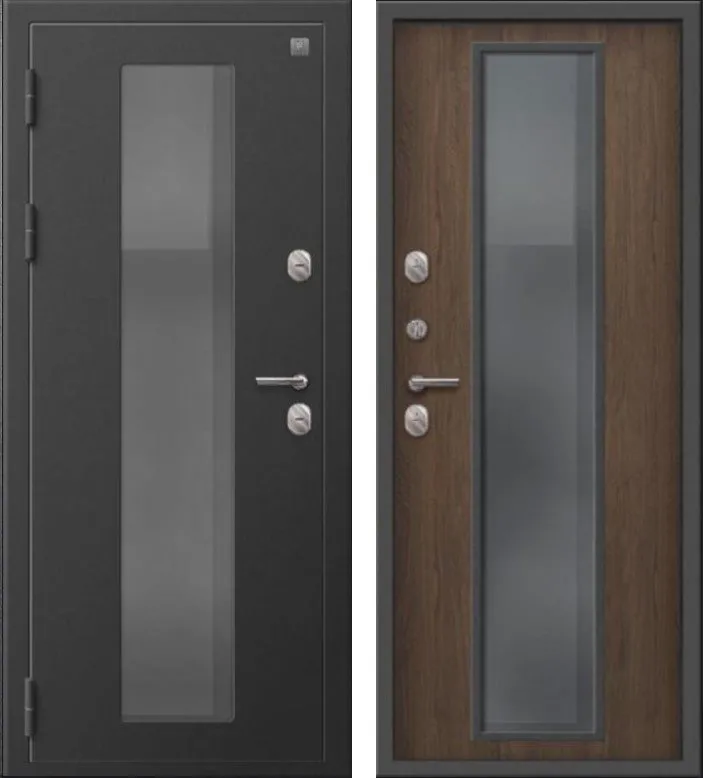 Дверь Термо-1000 Пепельный муар - Миндаль DIS007368