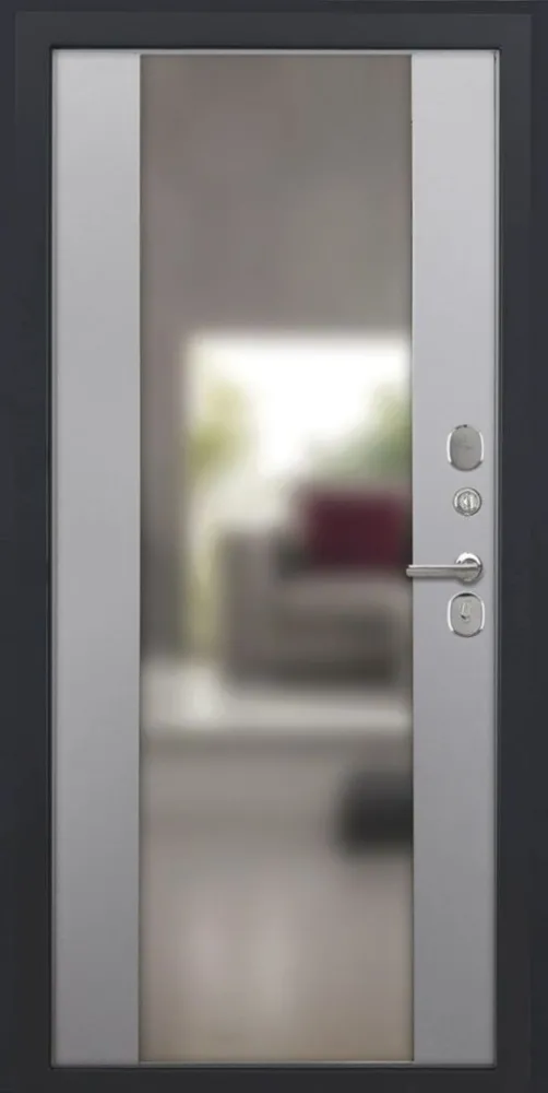 Товар Дверь ДвериПРО L-3b Алиса (16мм, ПВХ софт грей, зеркало) DPRO195335