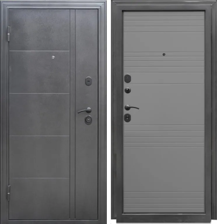 Дверь Олимп Софт Серый DIS007127