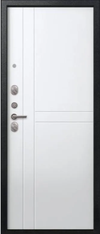 Товар Дверь V-06 Черный муар - Белый DIS007347